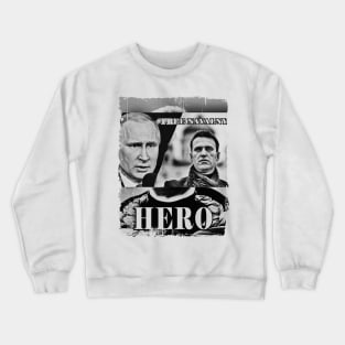 VINTAGE LOOK -#Navalny Crewneck Sweatshirt